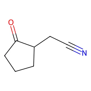 (2-Oxocyclopentyl)acetonitrile structure