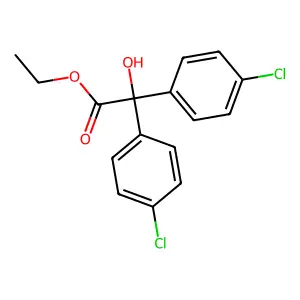 Chlorobenzilate structure