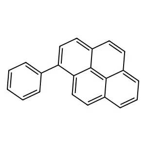 1-Phenylpyrene structure