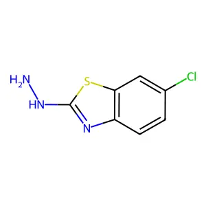 6-Chloro-2-hydrazinyl-1,3-benzothiazole structure