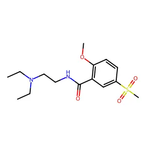Tiapride structure