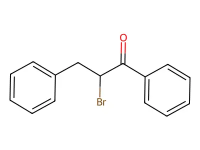 2-Bromo-1,3-diphenyl-1-propanone structure