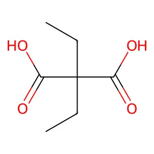 丙二酸二乙酯 structure
