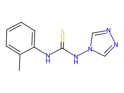 Thiourea, N-(2-methylphenyl)-N'-4H-1,2,4-triazol-4-yl- structure