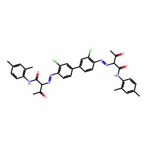 Diarylide Yellow structure