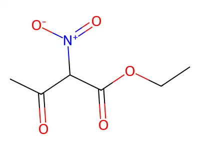 Butanoic acid, 2-nitro-3-oxo-, ethyl ester structure