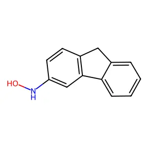 Hydroxylamine, N-fluoren-3-yl- structure