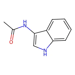 N-(1H-吲哚-3-基)乙酰胺 structure
