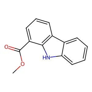 methyl 9H-carbazole-1-carboxylate structure