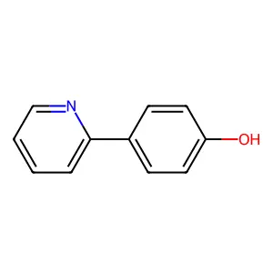 4-(Pyridin-2-yl)phenol structure
