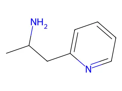 N-甲基-1-(吡啶-2-基)丙-2-胺 structure