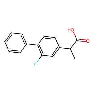 氟比洛芬 structure