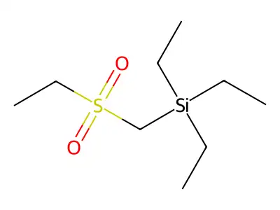 Sulfone, ethyl (triethylsilylmethyl) structure