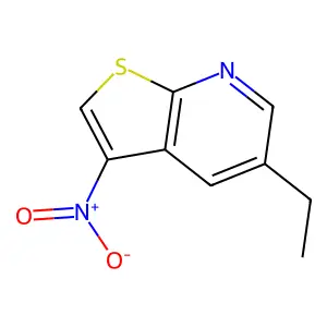 5-Ethyl-3-nitrothieno[2,3-b]pyridine structure