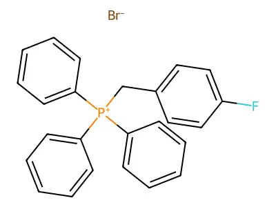 (4-Fluorobenzyl)triphenylphosphonium chloride structure