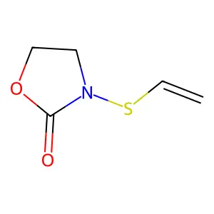 2-Oxazolidinone, (ethenylthio)- structure