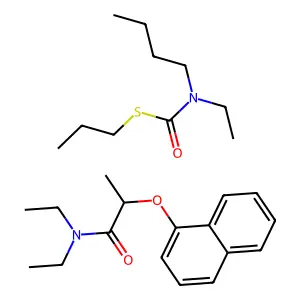 克草敌-萘丙胺混合物 structure