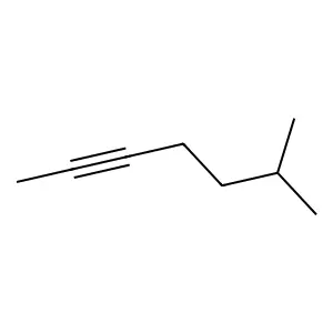6-Methyl-2-heptyne structure