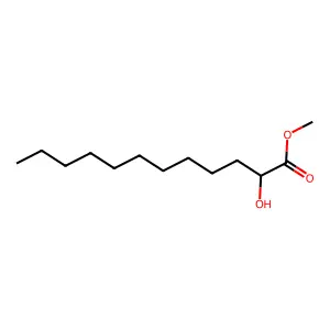 Methyl 2-hydroxydodecanoate structure