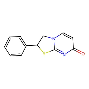 8-Phenyl-7-thia-1,5-diazabicyclo[4.3.0]nona-2,5-dien-4-one structure