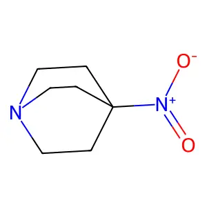1-Azabicyclo(2.2.2)octane, 4-nitro- structure