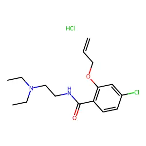 Alloclamide Hydrochloride structure