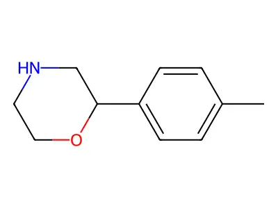 2-(4-Methylphenyl)morpholine structure