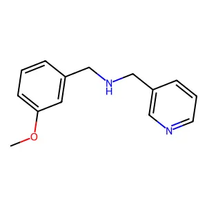 (3-Methoxy-benzyl)-pyridin-3-ylmethyl-amine structure