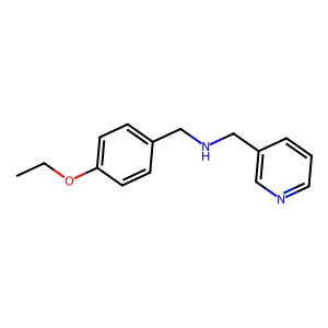 (4-Ethoxy-benzyl)-pyridin-3-ylmethyl-amine structure