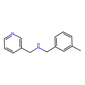 (3-Fluoro-benzyl)-pyridin-3-ylmethyl-amine structure