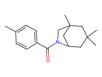(4-Methylphenyl)(1,3,3-trimethyl-6-azabicyclo[3.2.1]oct-6-yl)methanone structure