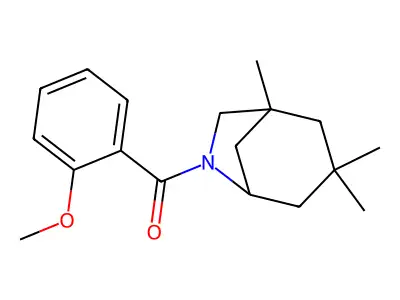(2-Methoxyphenyl)(1,3,3-trimethyl-6-azabicyclo[3.2.1]oct-6-yl)methanone structure