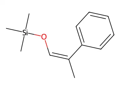 (z)-3-trimethylsiloxy-2-pentene structure