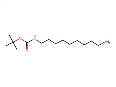 tert-butyl N-(9-aminononyl)carbamate structure