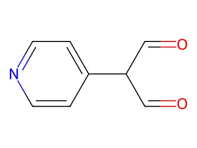 4-Pyridineacetaldehyde,alpha-(hydroxymethylene)-,(alphaZ)-(9CI) structure