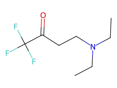 4-Diethylamino-1,1,1-trifluorobutan-2-one structure