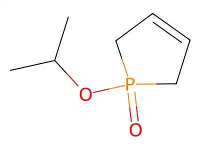 3-Phospholene, 1-iso丙氧基-, 1-氧化物 structure