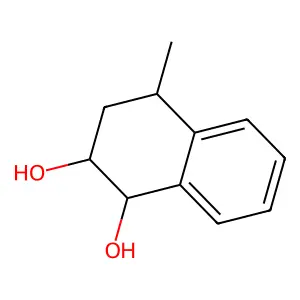 4-Methyl-1,2,3,4-tetrahydronaphthalene-1,2-diol structure