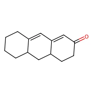 2(3H)-Anthracenone, 4,4a,5,6,7,8,10,10a-octahydro- structure