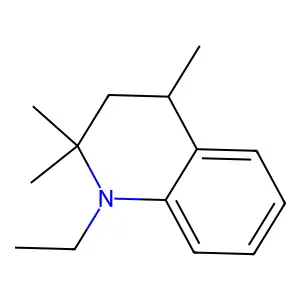 Quinoline, 1-ethyl-1,2,3,4-tetrahydro-2,2,4-trimethyl- structure