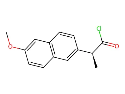 萘普生酰氯 structure