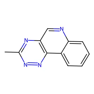3-Methyl-[1,2,4]triazino[5,6-c]quinoline structure