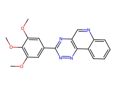 2-Pyridin-4-yl-1,3,4,9-tetraaza-phenanthrene structure