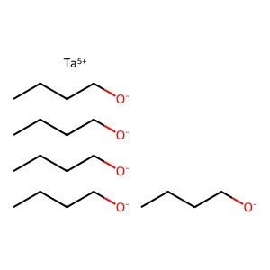 1-Butanol, tantalum(5+) salt (5:1) structure