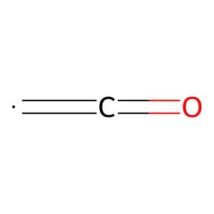 Ethynyloxy radical structure