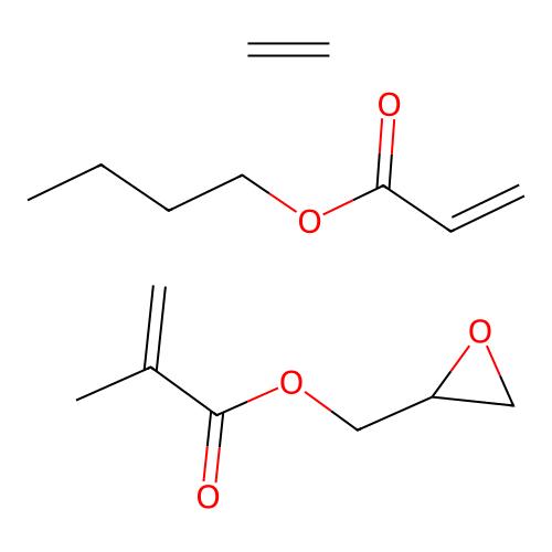 Ethylene n-butylacrylate glycidyl methacrylate structure