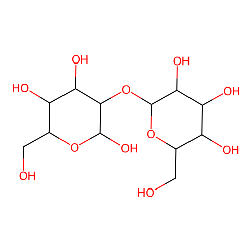 2-O-Hexopyranosylhexopyranose structure
