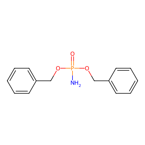 Dibenzyl phosphoramidate structure