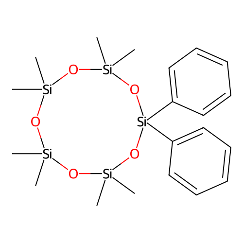 C20H34O5Si5 structure