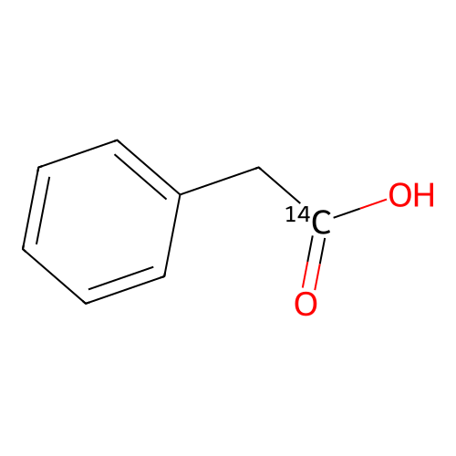 Benzeneacetic acid structure
